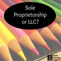 Is your music teaching business a sole proprietorship or more of an LLC?