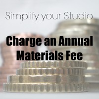 Charge a Materials Fee